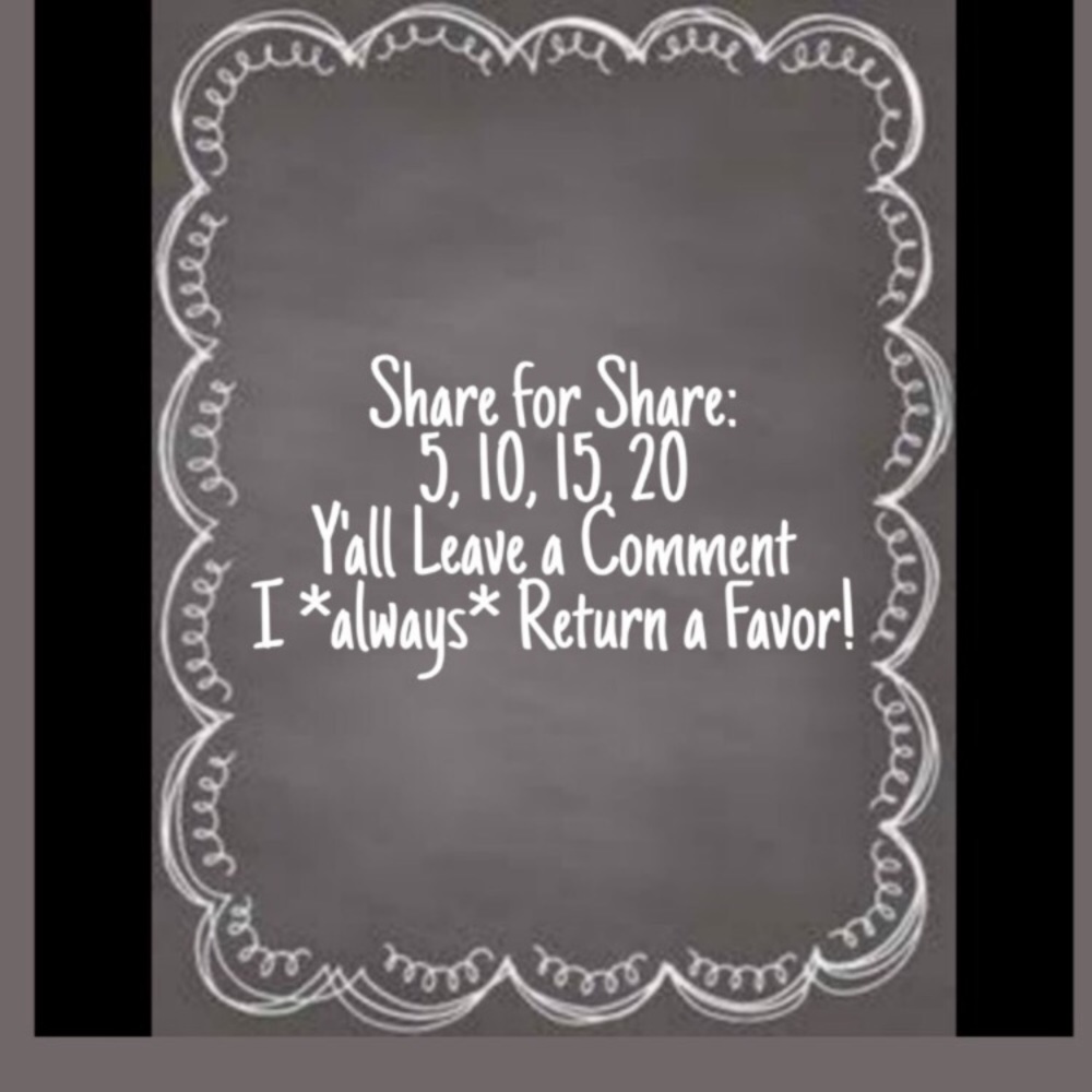 3 Sets of 100! SHOPPED ON POSH?  GET FREE SHARES!